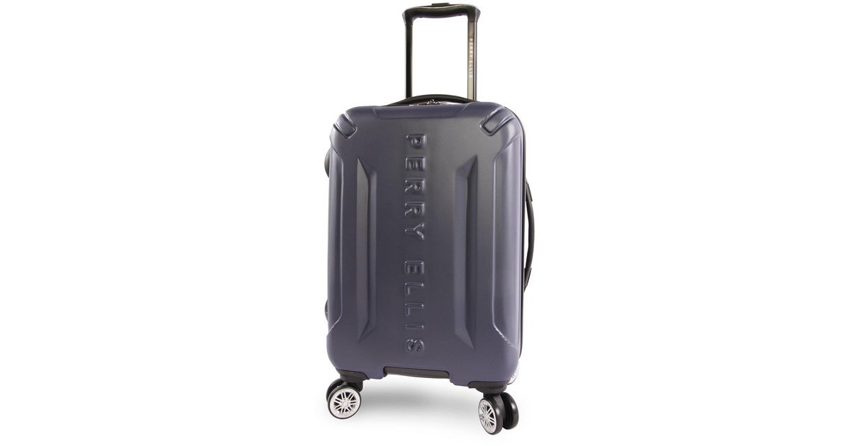 perry ellis 8 wheel spinner carry on