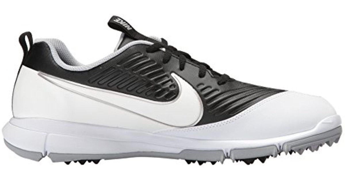 nike explorer 2 golf shoes black