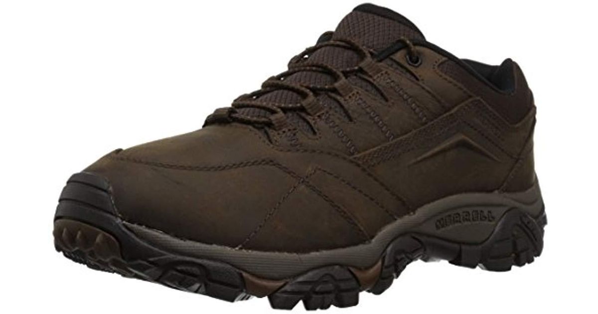 Merrell Leather Moab Adventure Stretch (dark Earth) Shoes in Brown for ...