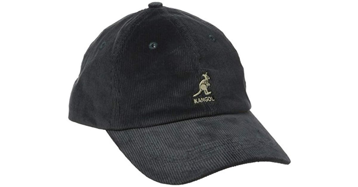 kangol cord baseball cap