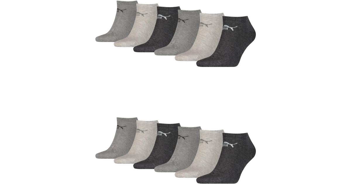 Clyde Lot de 6 paires de chaussettes de sport unisexes pour homme