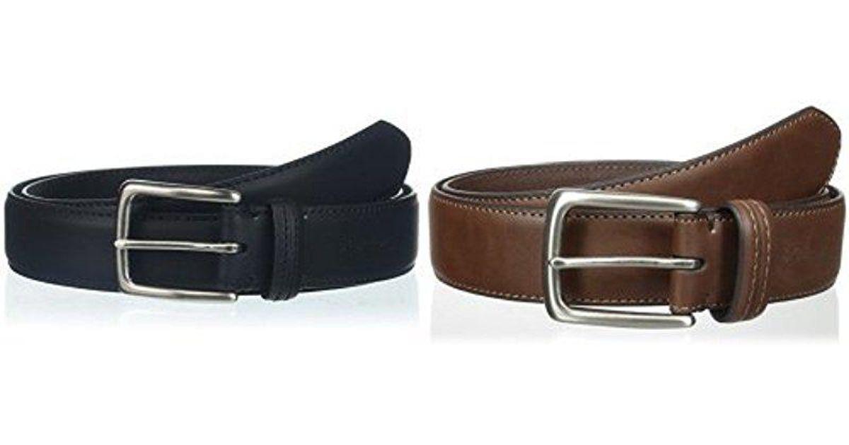 columbia trinity casual leather belt
