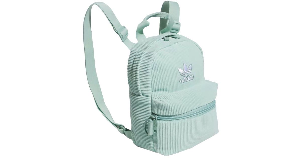 blue adidas mini backpack