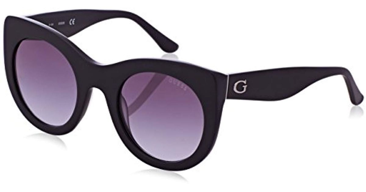 Occhiali da Sole GUESS GU7553 nero fumo sfumato 05B