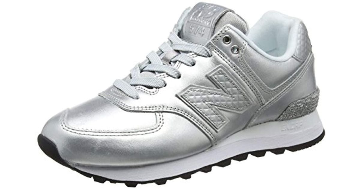 new balance wl574v2 glitter pack sneaker donna new balance wl574v2 glitter pack sneaker donna