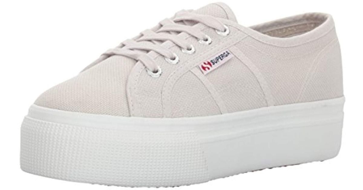superga linea up and down grey seashell