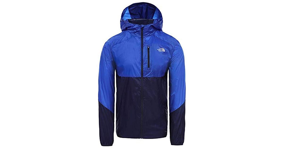 The North Face Ambition Wind Running Jacket in Blue for Men - Lyst
