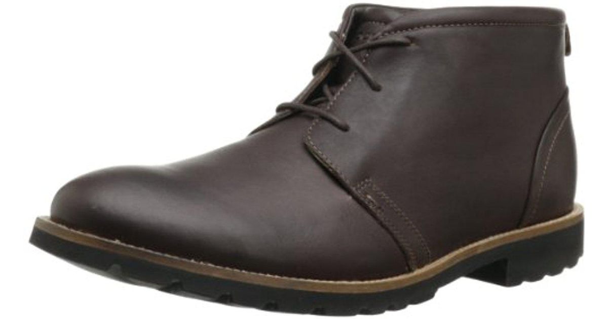 Rockport Charson Lace-up Chukka Boot in Brown for Men | Lyst
