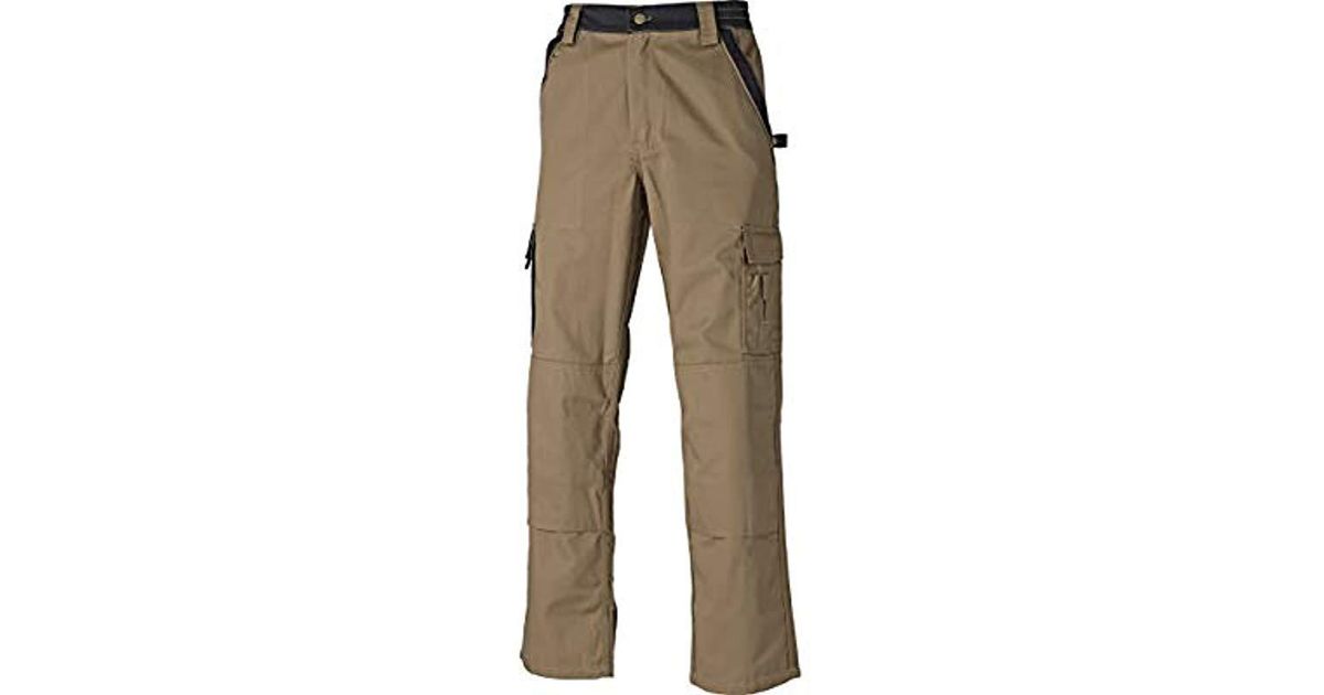 Two Tone Work Pant in Khaki 