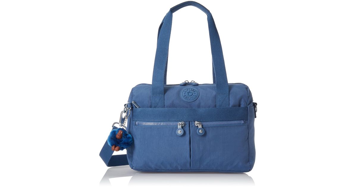 Kipling Klara Shoulder Bag in Blue Lyst UK