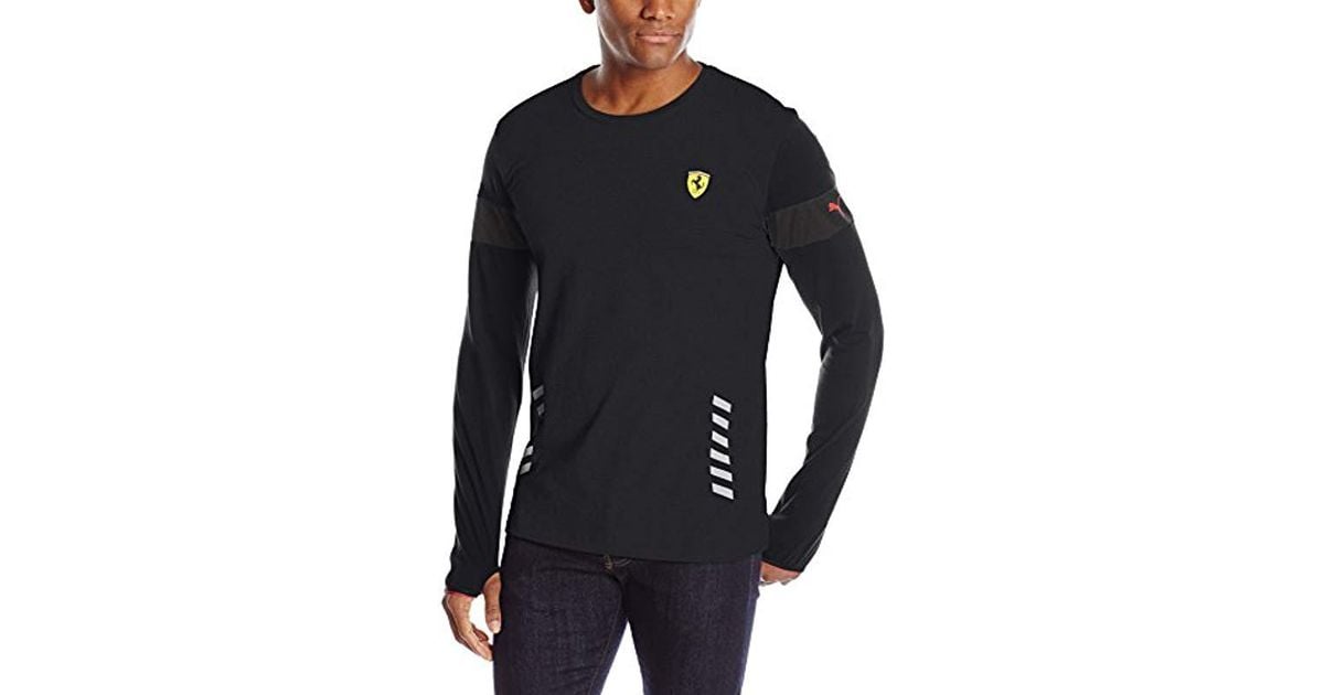 ferrari long sleeve t shirt