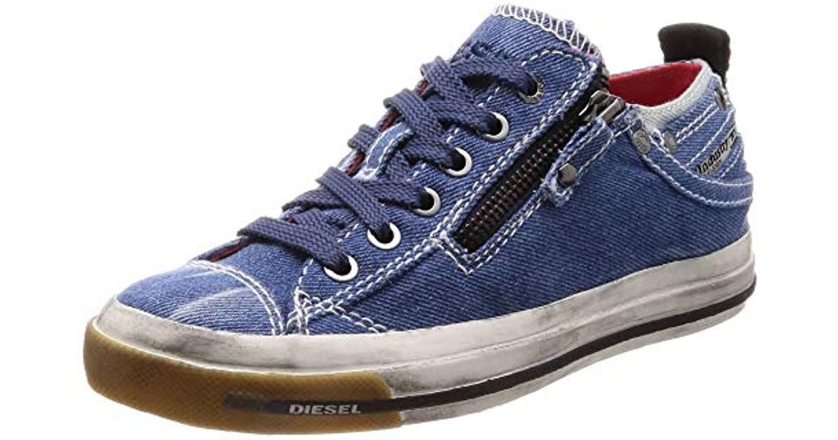 DIESEL Expozip Low Wshoes Sneaker in Blue Lyst