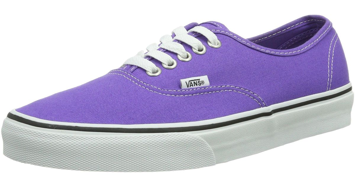 vans authentic violet