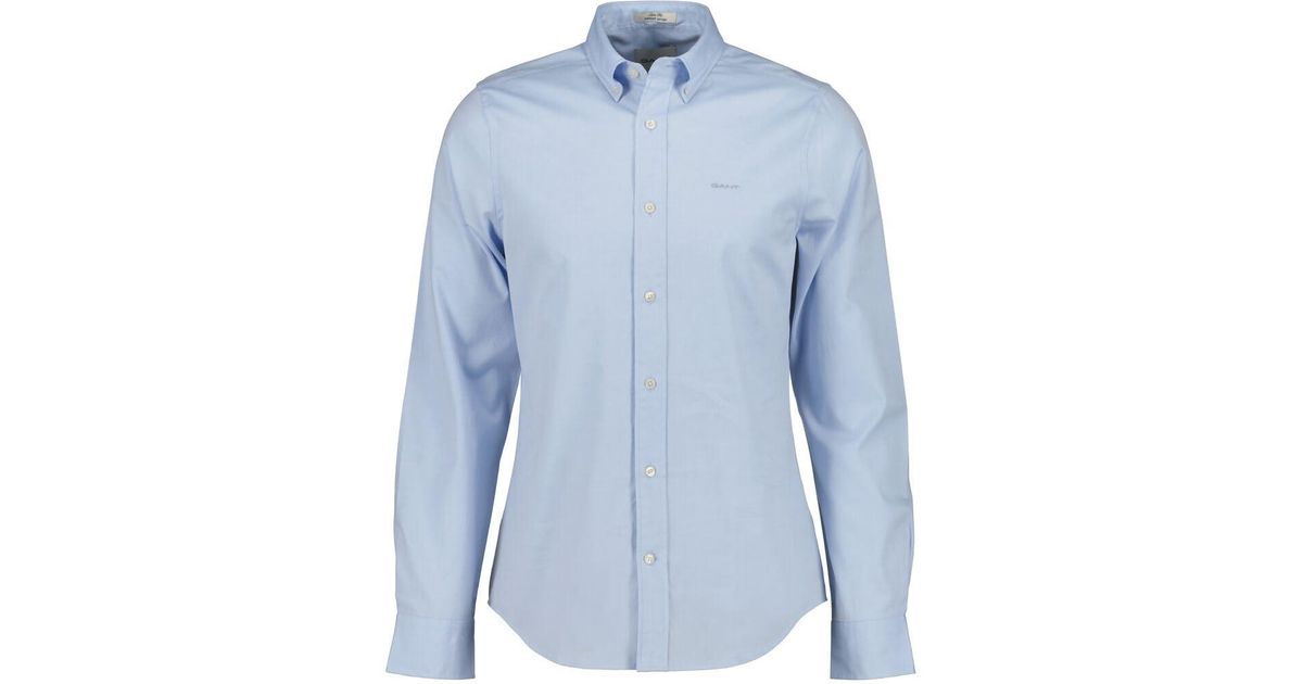 GANT Slim Pinpoint Oxford Shirt heren Gekleed shirt