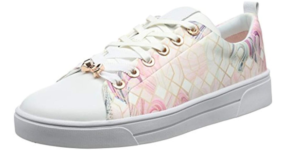 Ted Baker Leather S Ahfira Trainers - Lyst