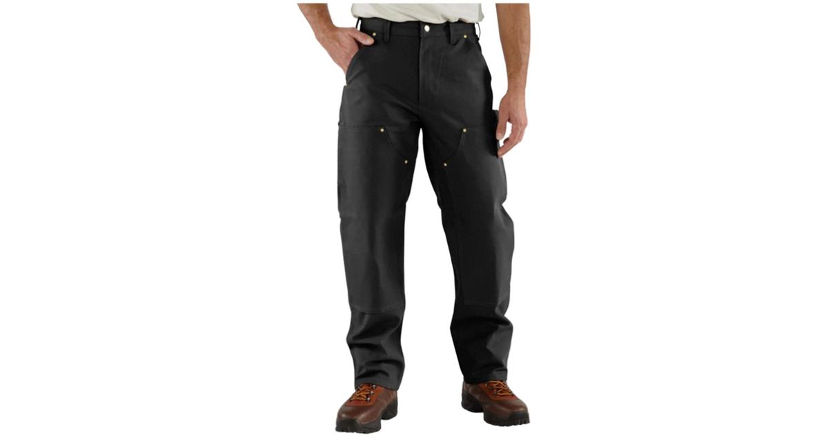 Carhartt B01 Loose Fit Firm Duck Doublefront Utility Work Pant in