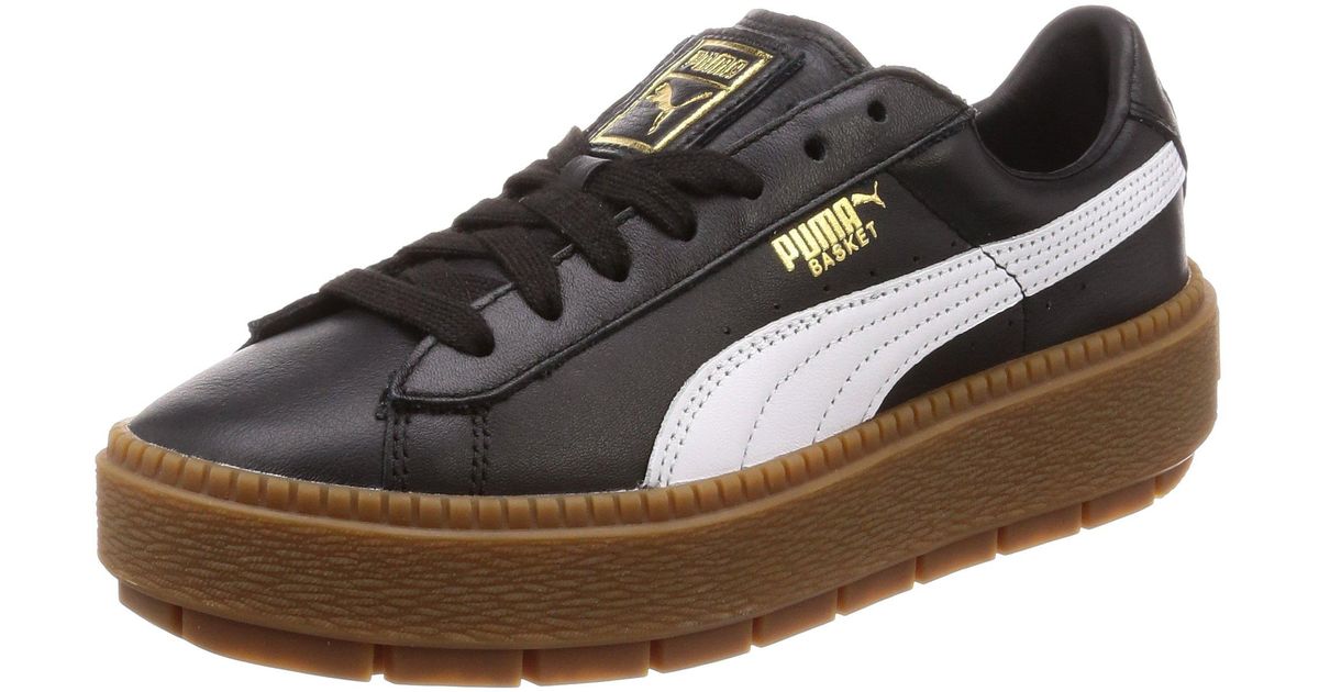 puma platform gum sole