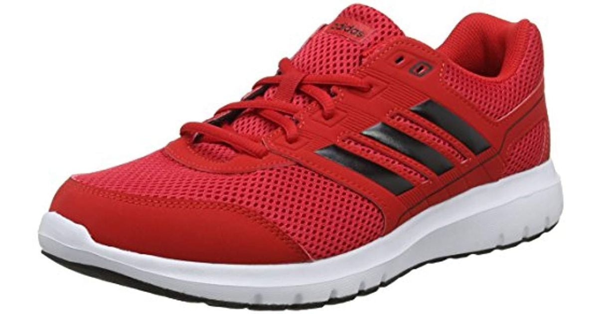 adidas Duramo Lite 2.0 Running Shoes in Red for Men - Lyst