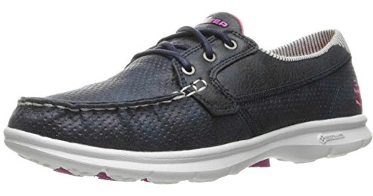 skechers go step seashore boat shoe