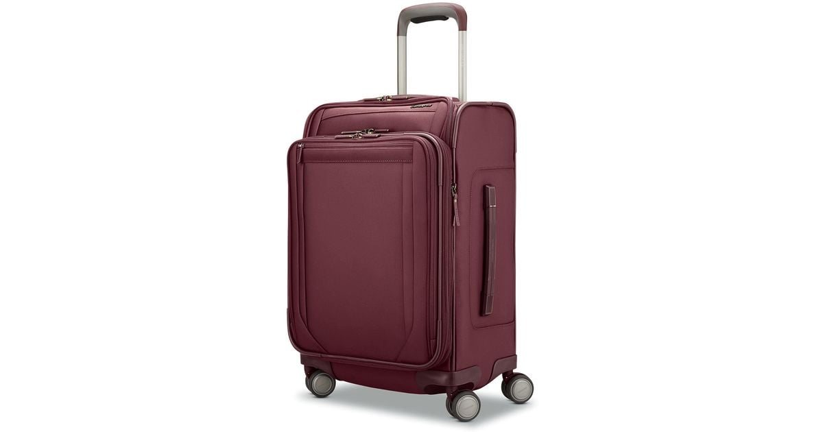 Samsonite Lineate Dlx Softside Expandable Luggage With Spinner Wheels in Purple Lyst