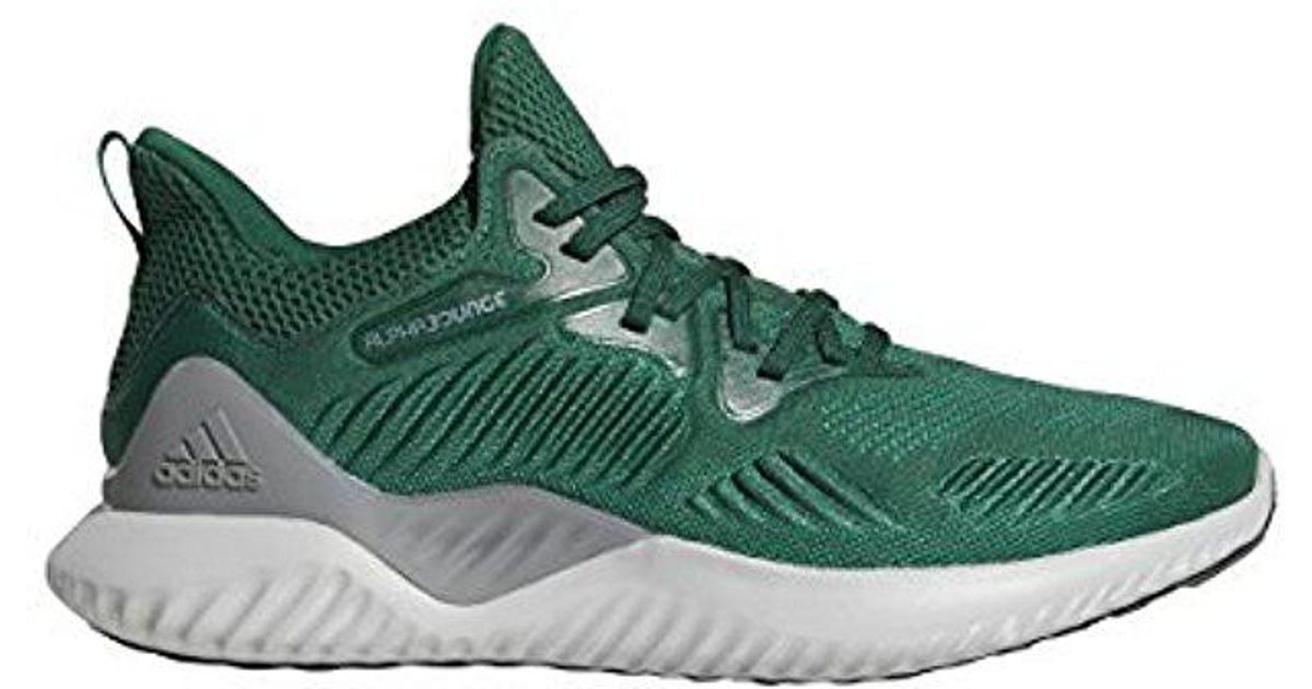 adidas Alphabounce Beyond Team Running Shoe, Collegiate Green/white ...