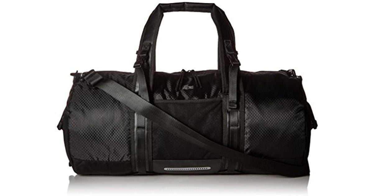 Lacoste Synthetic Match Point Nylon Duffle Bag in Black for Men - Lyst