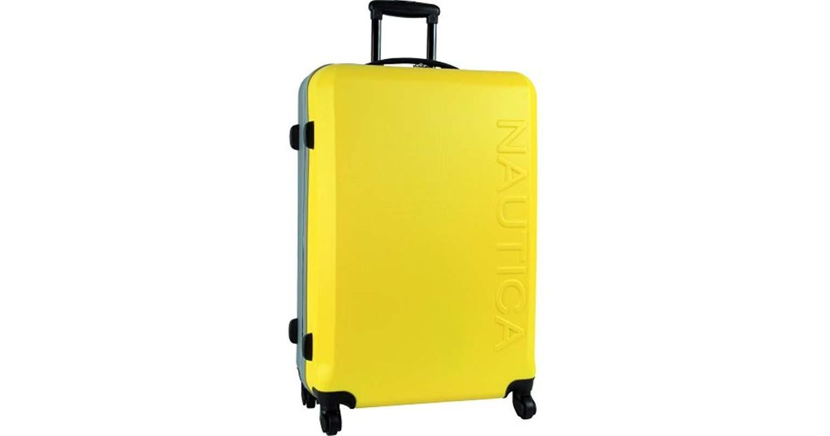 large nautica suitcase