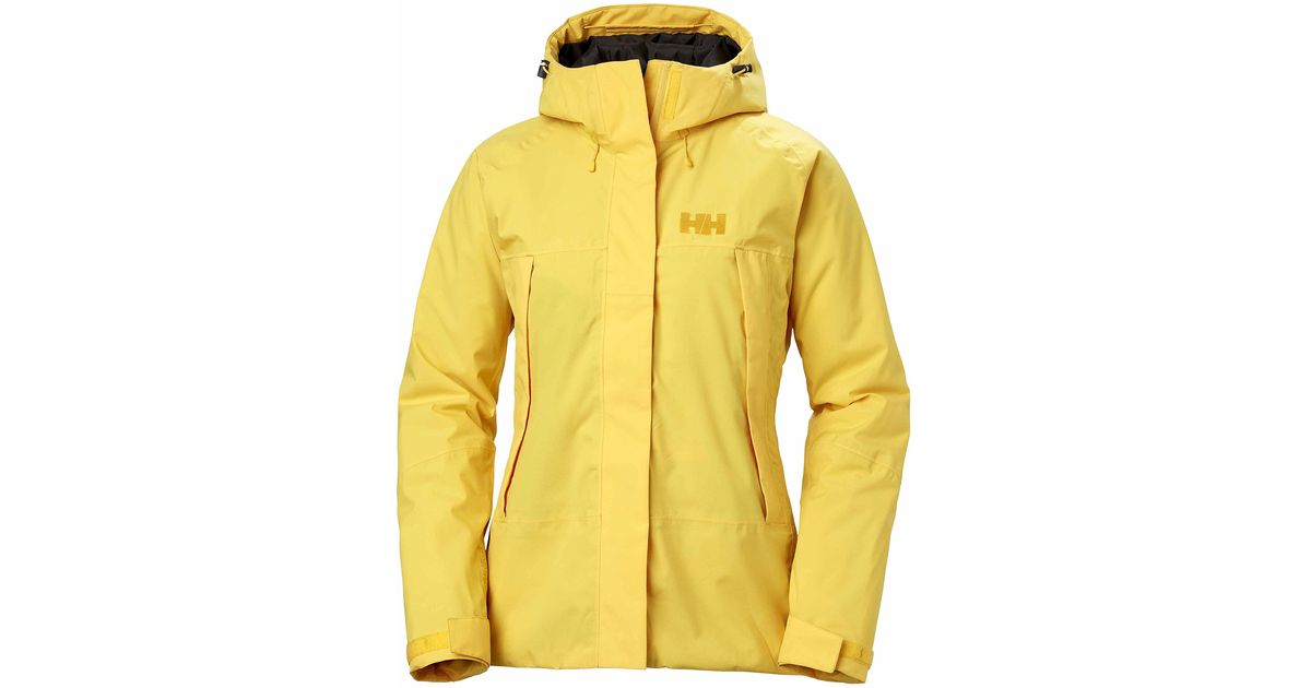 Helly Hansen Women's Banff Insulated Jacket Hiking in Yellow Lyst UK