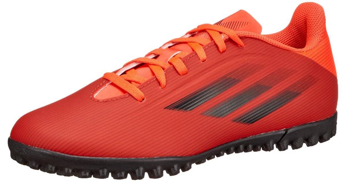 adidas X Speedflow.4 Tf Track Shoe in Red for Men | Lyst UK