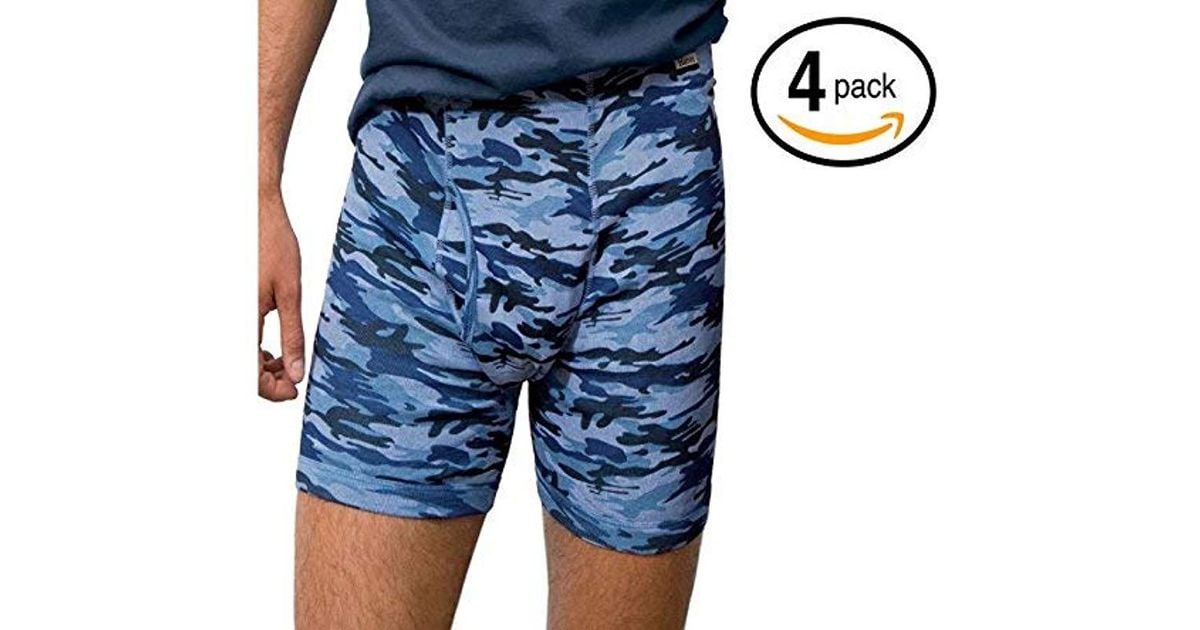 hanes camo boxers