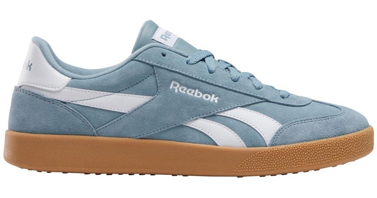Reebok Smash Edge Soft Slate/white/gum Tennis Shoes in Blue