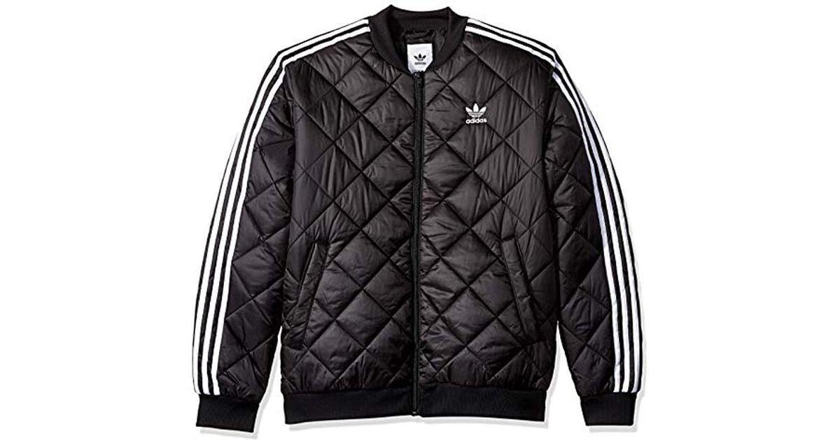 adidas quilted superstar jacket