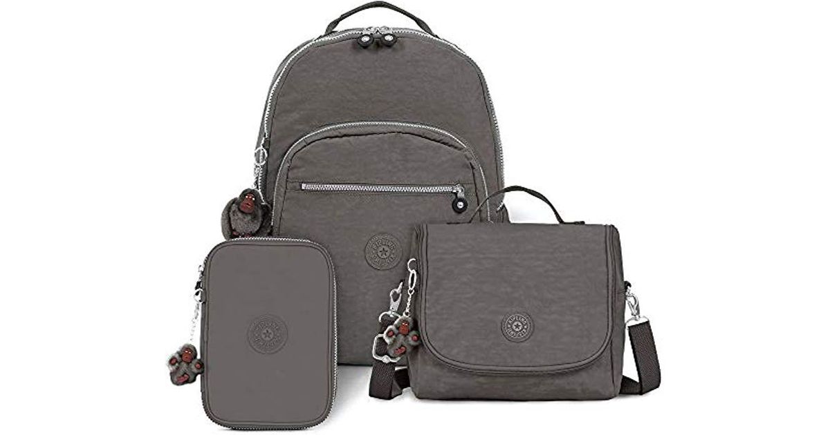 kipling gray backpack