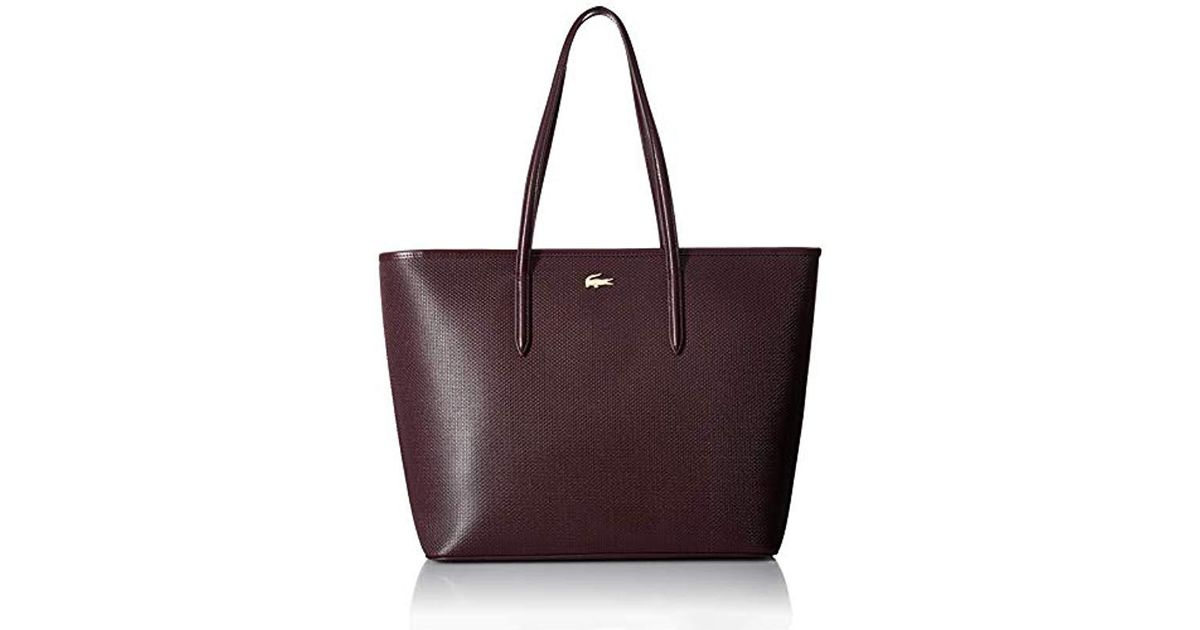 NF2335CE Lacoste Zip Shopping Bag