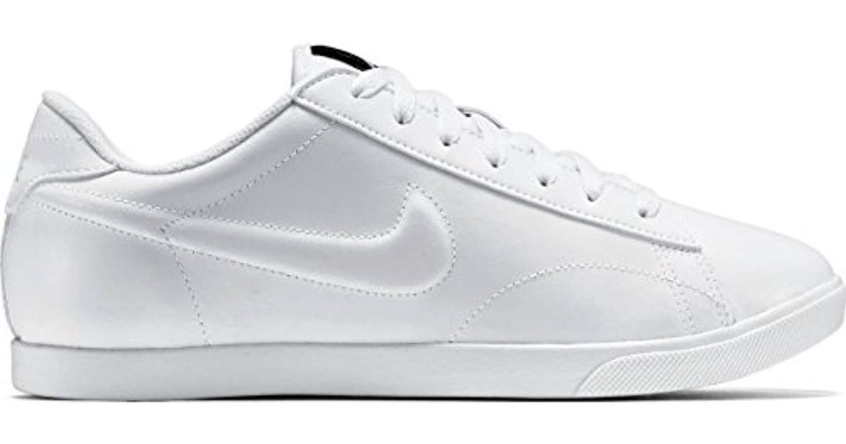 Nike Leather Wmns Racquette Ltr, Trainers in White - Lyst