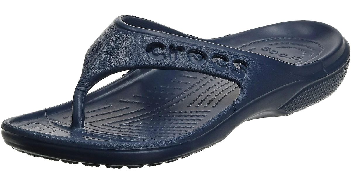 Crocs™ Baya Flip Flops in Blue | Lyst UK