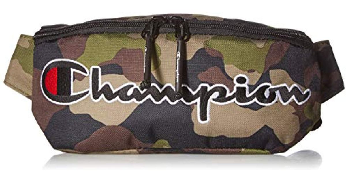 champion fanny pack camo
