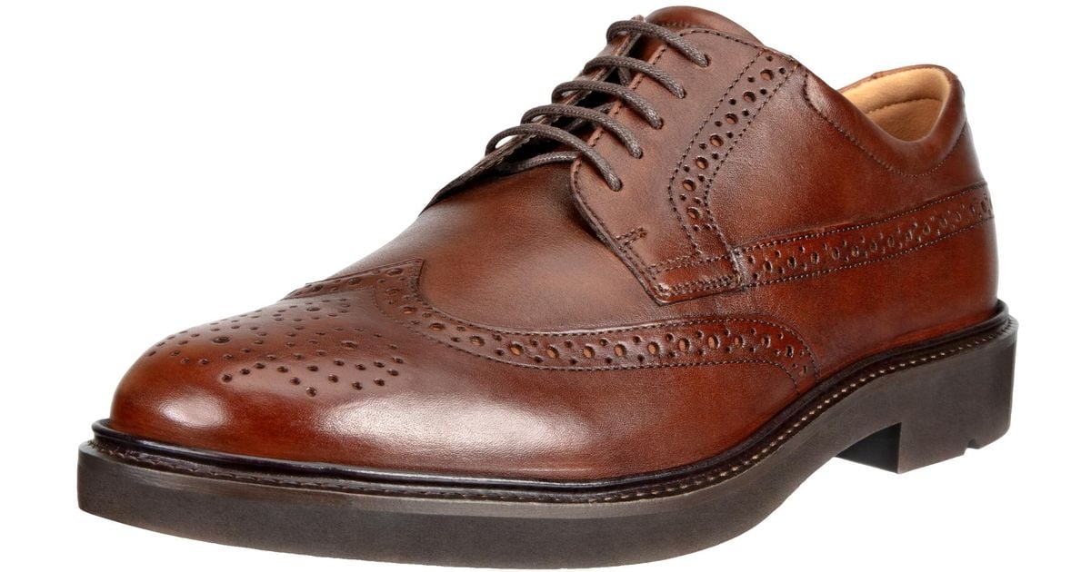 Ecco wingtip sale oxford