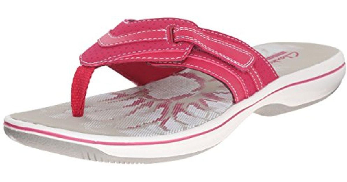 clarks women's brinkley keeley flip flop