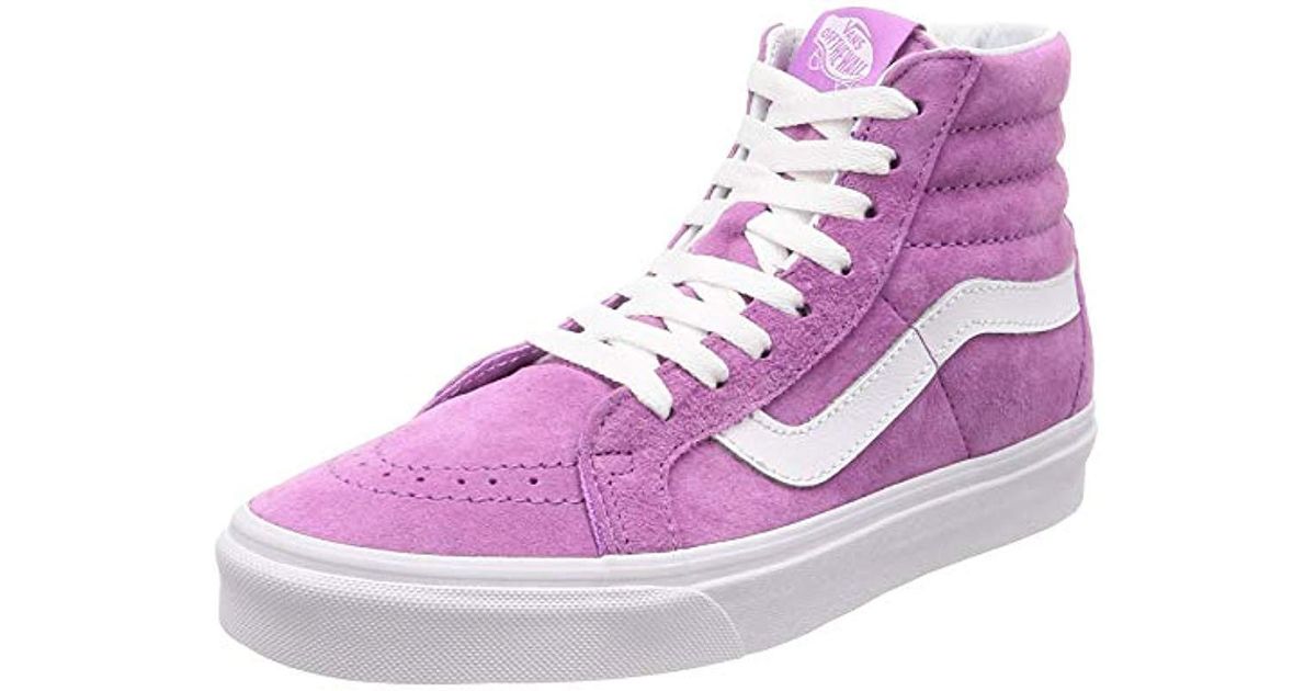 vans sk8 hi femme violet