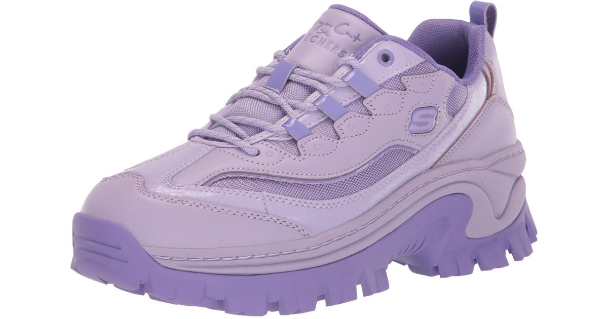 Skechers Doja lite Pop Sneaker in Purple Lyst