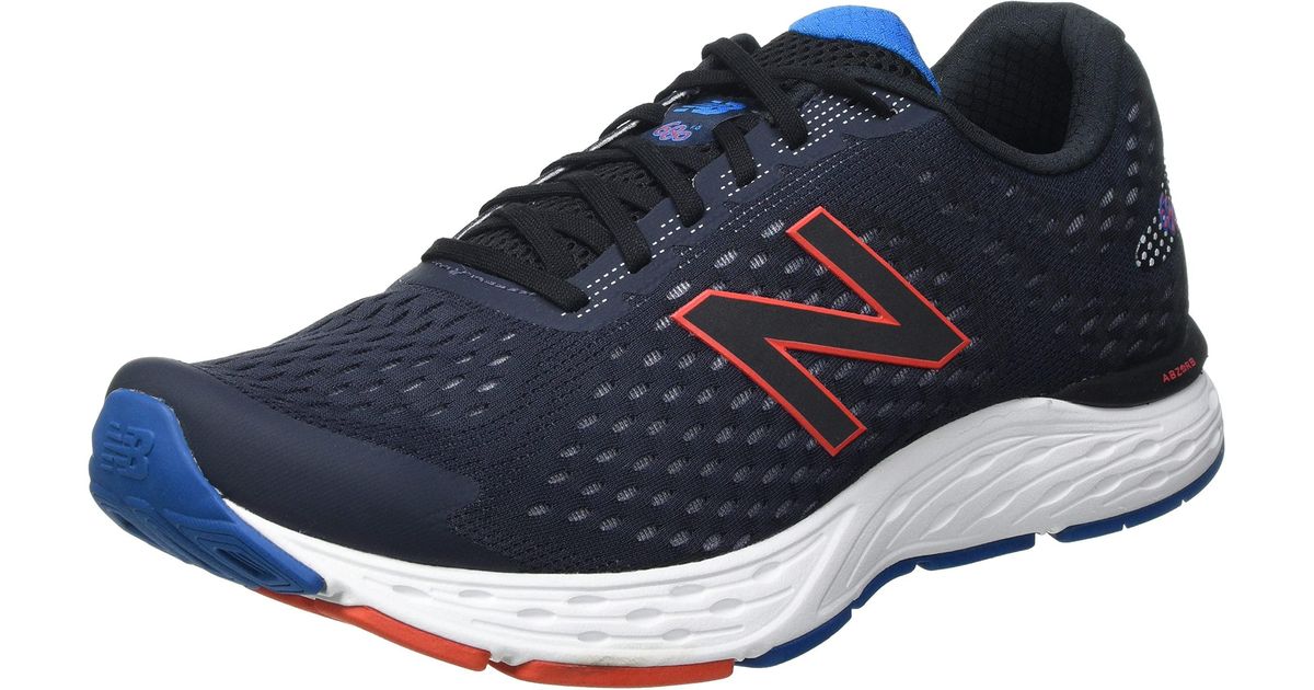 New Balance 680v6 Road Running Shoe in Blue for Men Lyst UK