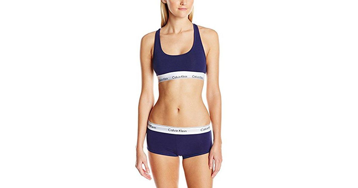 calvin klein boyshort set