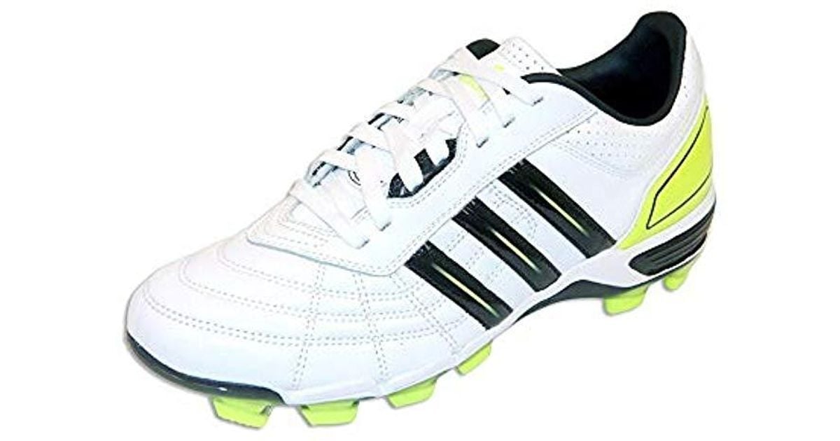 Adidas 118 Pro Fg Rugby Boots White Black Fluo For Men Lyst
