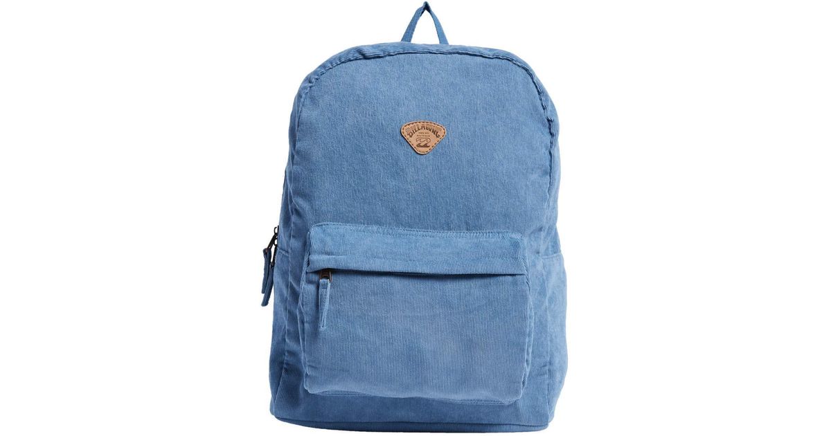Girls Billabong Backpack - Blue/Pink Bag; Laptop Sleeve; Padded Straps New 