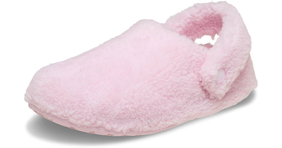 Crocs pantofole Classic Buff Check Cozzzy Slipper