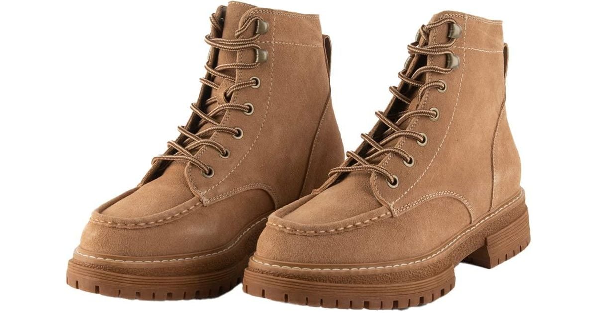 Roxy Work Fashion Boot in Brown Lyst