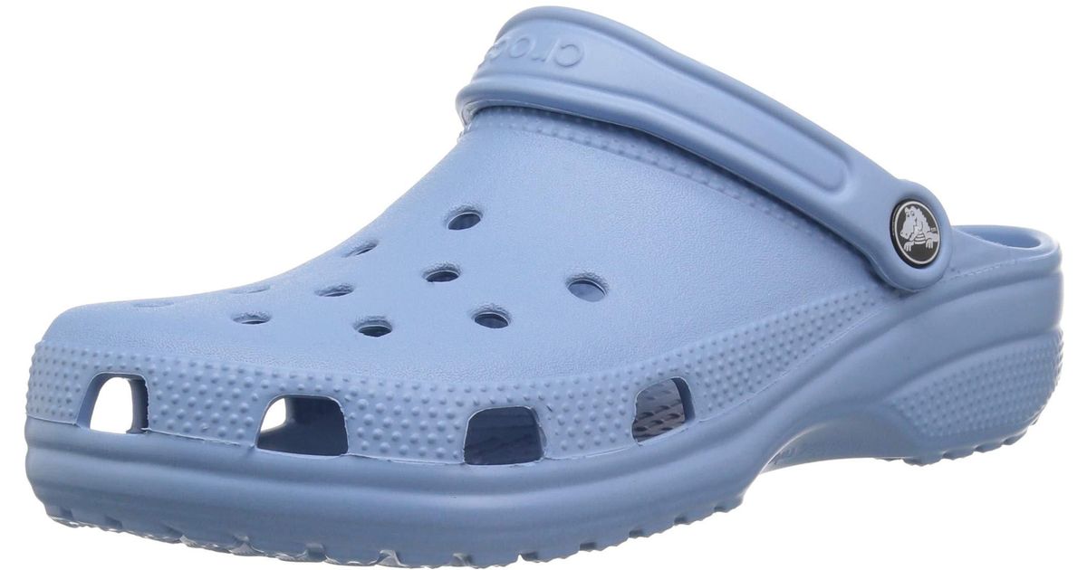 Crocs™ Classic Clog | Water Comfortable Slip On Shoes in Chambray Blue ...