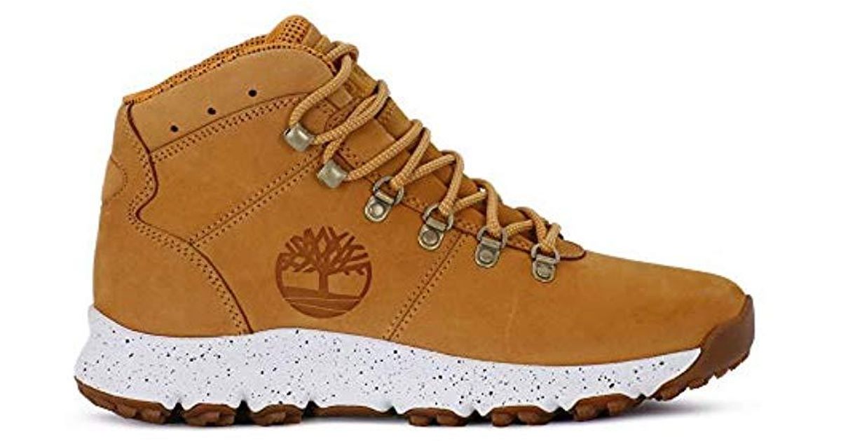 timberland world hiker mid wheat