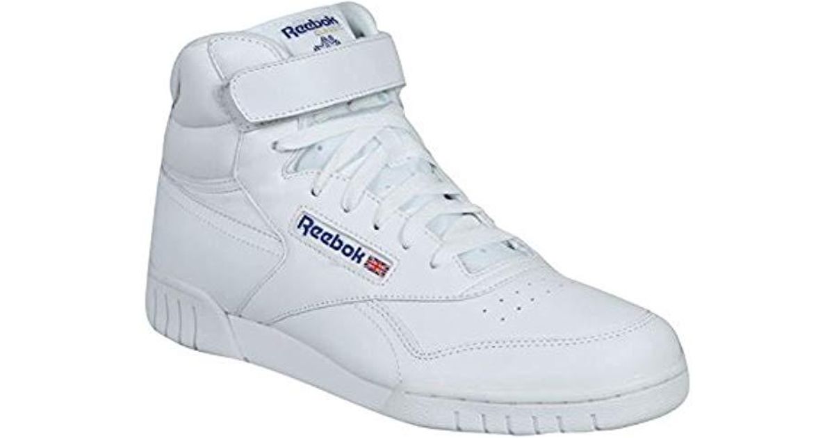 reebok exofit hi white